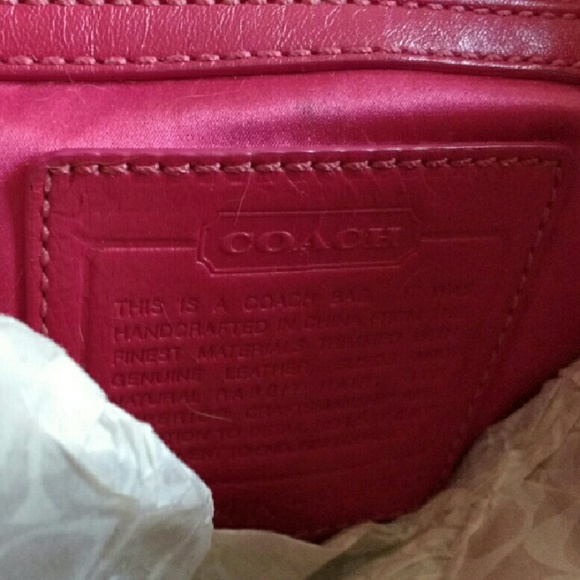 Coach Bags Coach Rabbit Fur Signature Purse Poshmark